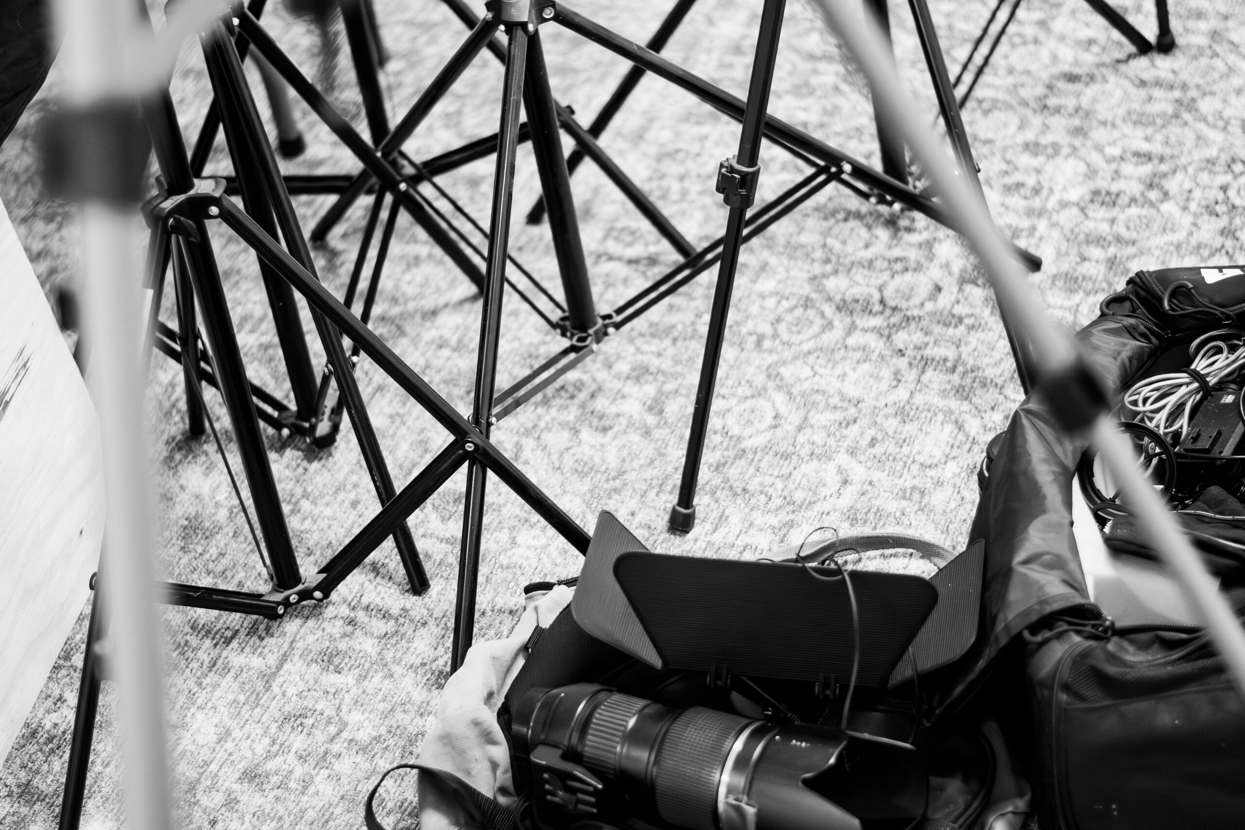 Photograph of a simple bodyscape setup. BadBoy Photography, Boise, Idaho.